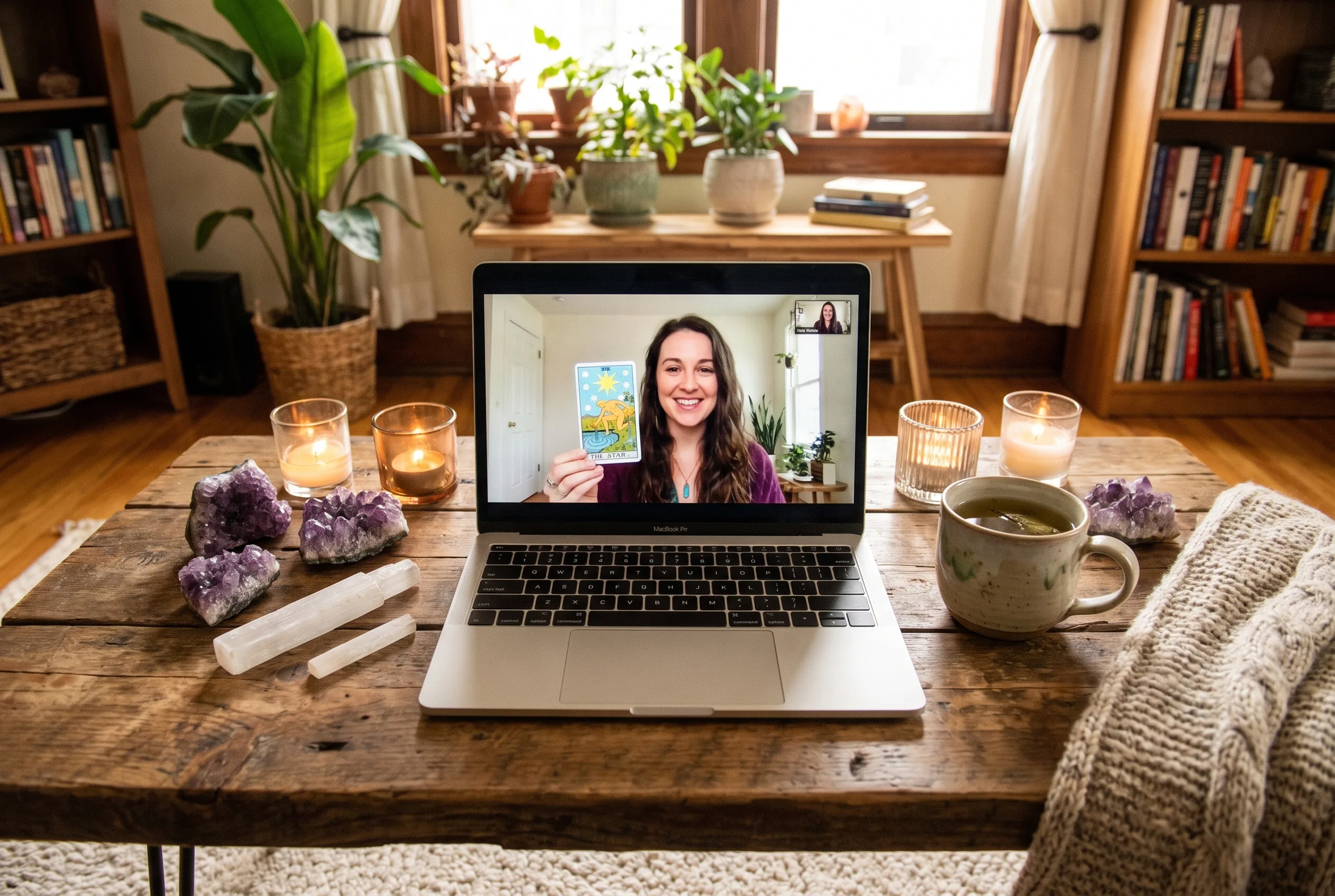 Online tarot reading